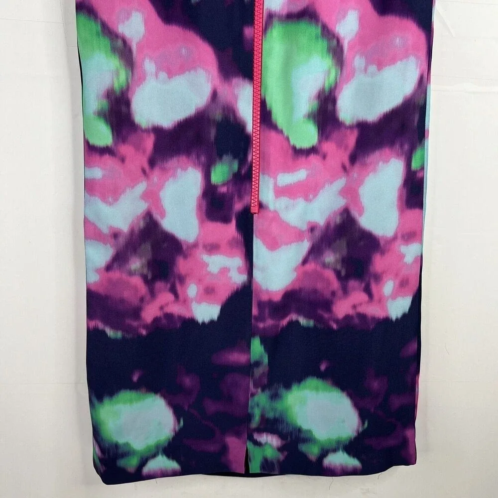 Kate Spade Size 2 Keri Shift Dress Watercolor Simply Cinema Pink Blue Sleeveless